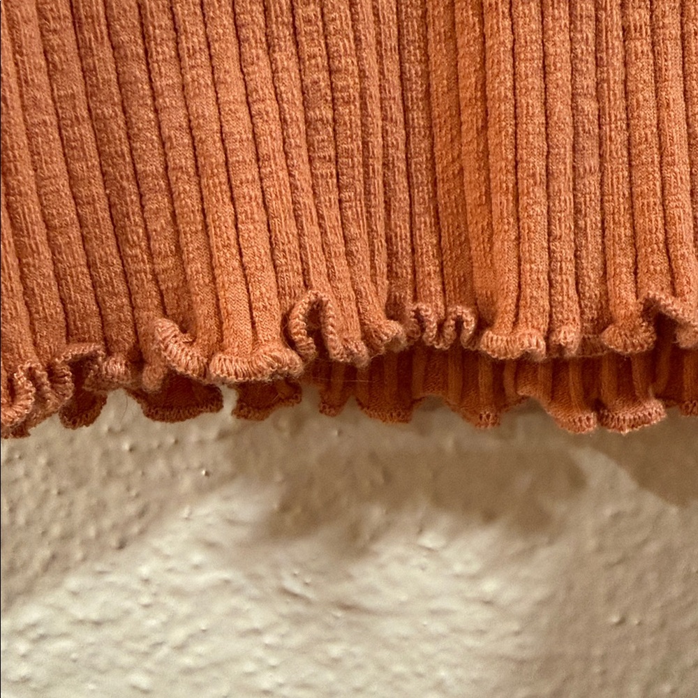 Billabong Rust Ribbed Tank Top - Picture 3 of 4